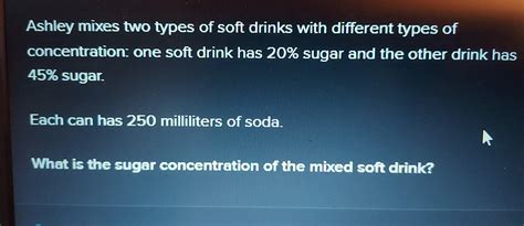 molecular identification of soft drinks